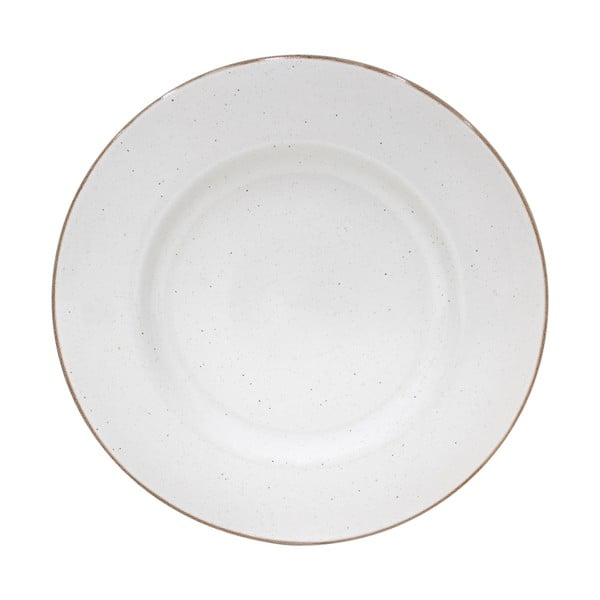 Бяла керамична чиния за сервиране Sardegna, ⌀ 34 cm - Casafina