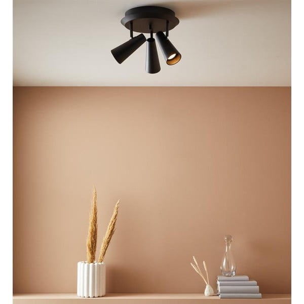 Черно осветление за таван , ø 36 cm Crest - Markslöjd-image-1