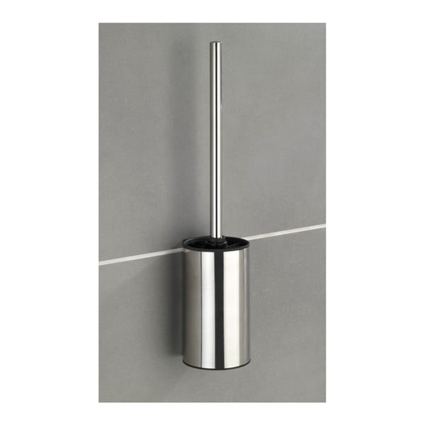 Самостоятелна четка за тоалетна Turbo-Loc, монтирана на стената Detroit - Wenko-image-1