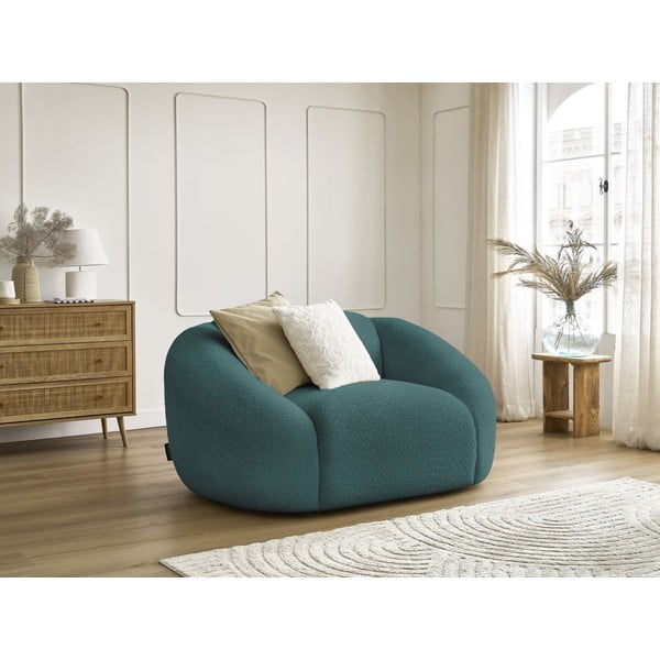 Тюркоазено кресло от букле Tina – Bobochic Paris-image-1