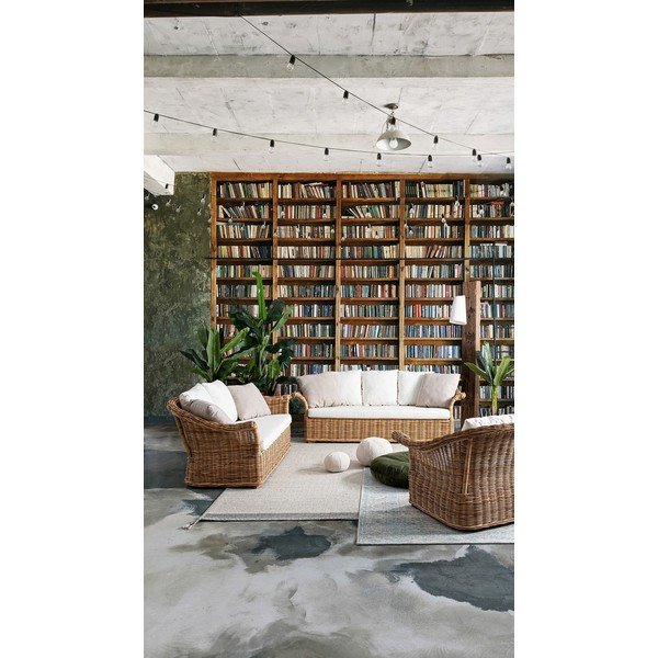 Светлосин килим от шенил 155x230 cm Rexa – Bizzotto-image-1