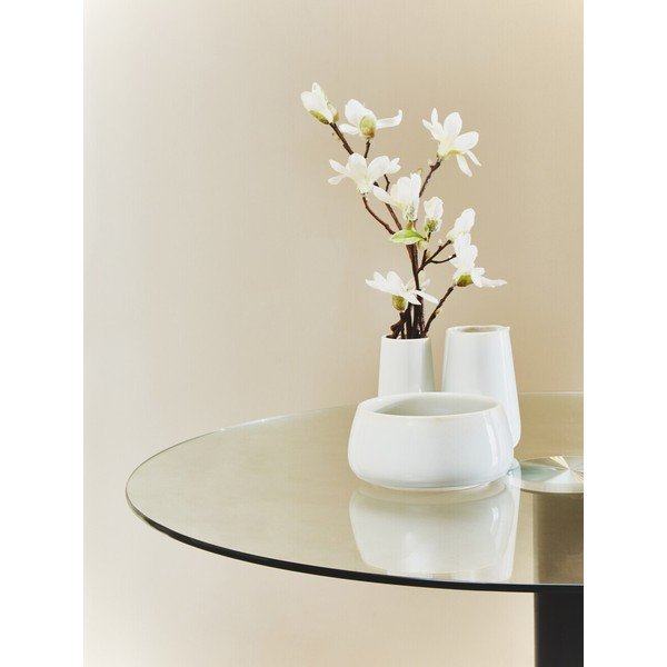 Кръгла трапезна маса със стъклен плот ø 90 cm Metropolitan – Premier Housewares-image-2