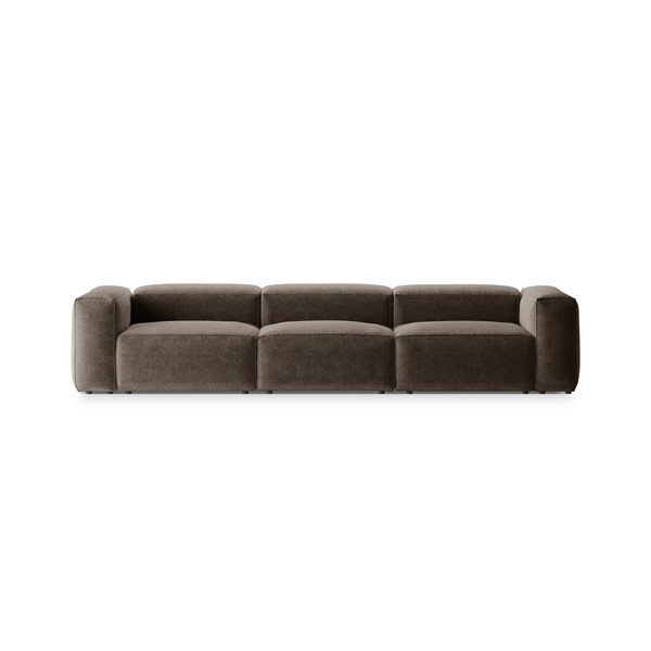 Кафяв диван 364 cm Bergamo – Cosmopolitan Design