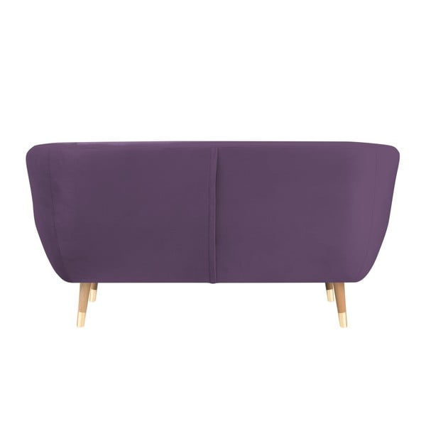 Диван от лилаво кадифе , 158 см Benito - Mazzini Sofas-image-4