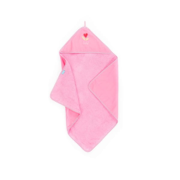 Розов бебешки халат за преобличане - Tiseco Home Studio