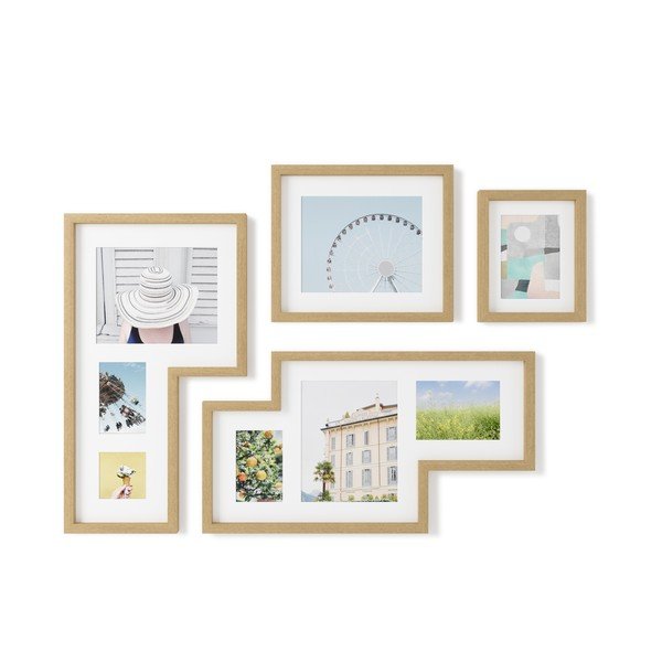 Пластмасови рамки в комплект от 4 броя 38x69 cm Mingle - Umbra-image-4