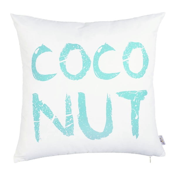 Modo-bílý povlak na polštář Mike & Co. NEW YORK Coconut, 43 x 43 cm