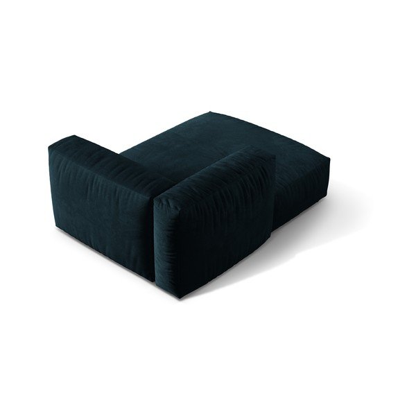 Тъмносин кадифен модул за диван (ляв ъгъл) Martina – Micadoni -image-2