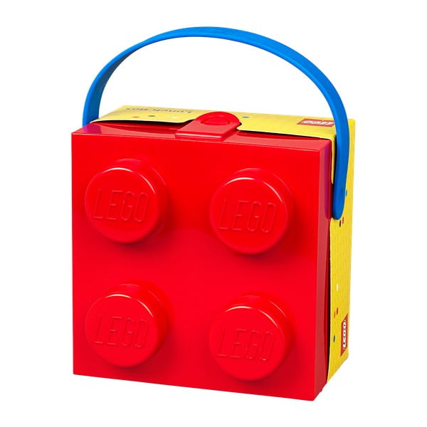 Червена кутия за съхранение с дръжка - LEGO®