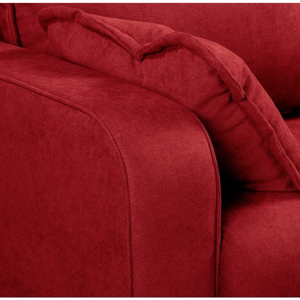 Червен ъглов диван (десен ъгъл) Beata - Ropez-image-1