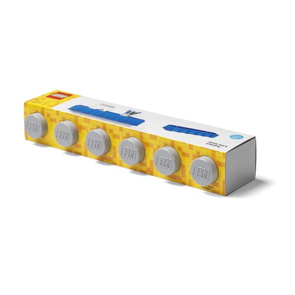 Детски сив стенен рафт Sleek - LEGO®-image-4