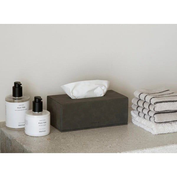 Кутия за носни кърпички от изкуствена кожа Sahla – Blomus-image-2