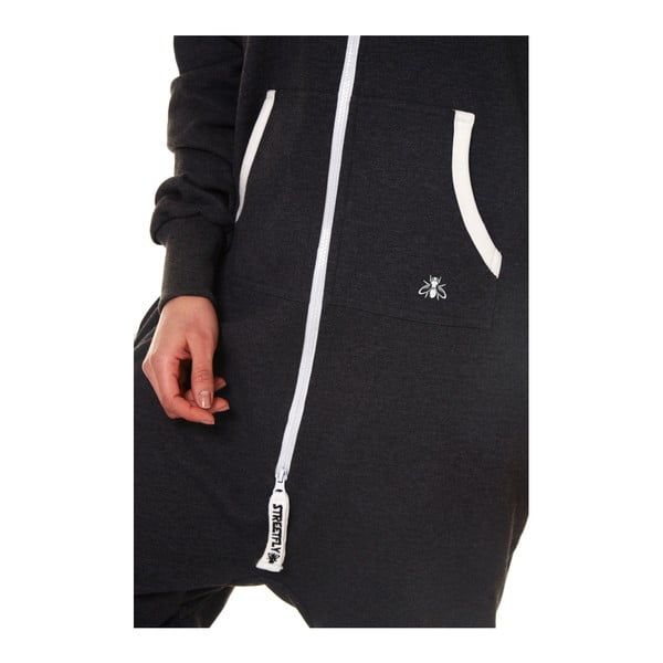 Тъмно сив унисекс гащеризон , размер 2,5 мм. L - Streetfly-image-4