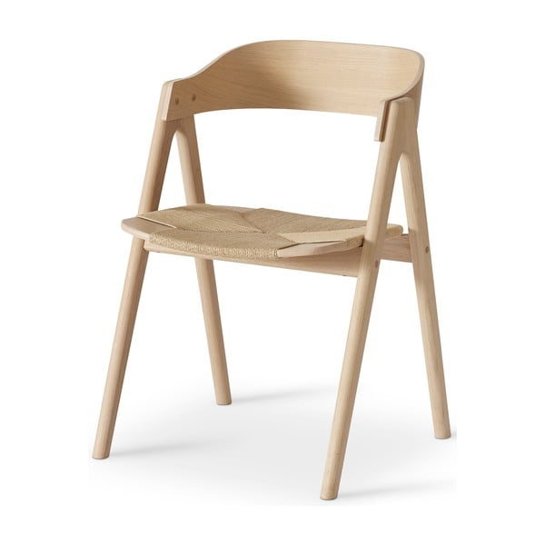 Трапезен стол от букова дървесина с ратанова седалка Findahl от Hammel Mette - Hammel Furniture