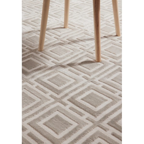 Кремав килим 120x170 cm Perles Howlite – Elle Decoration-image-4