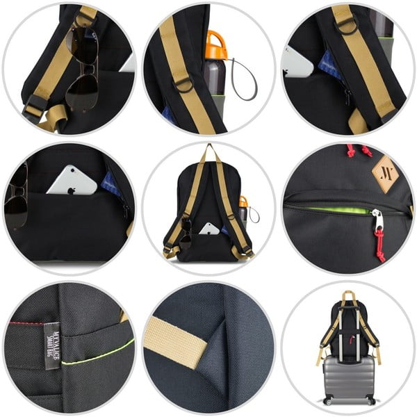 Зелена раница с USB порт My Valice FREEDOM Smart Bag - Myvalice-image-2