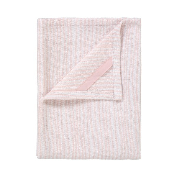 Комплект от 2 розови и бели памучни кърпи за съдове, 50 x 70 cm - Blomus