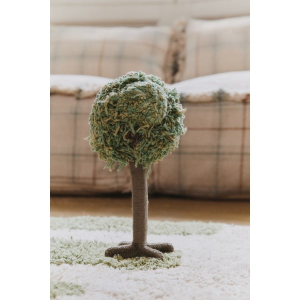 Памучно детско килимче за игра в зелен и кремав цвят 90x130 cm Hyde Park – Lorena Canals-image-4