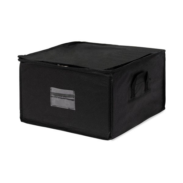 Черна кутия за съхранение с цип Compress Pack, 125 л - Compactor