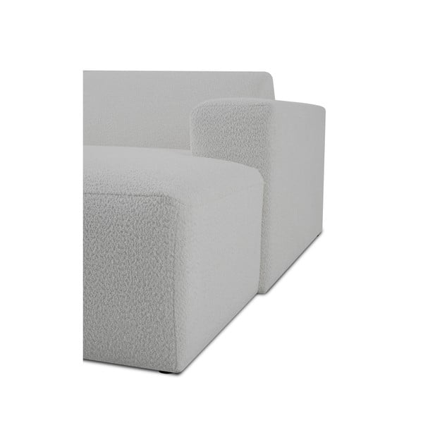 Бял модулен диван от букле (десен ъгъл) Roxy – Scandic-image-4