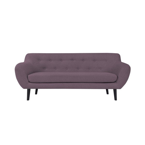Fialová pohovka Mazzini Sofas Piemont, 188 cm-image-3