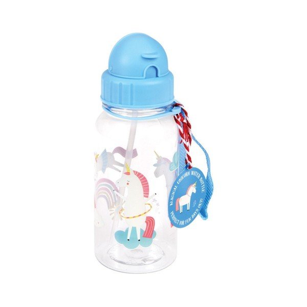 Синя тританова детска бутилка 500 ml Magical Unicorn – Rex London