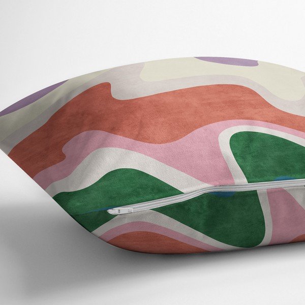 Калъфка за възглавница 43x43 cm Squiggly Breeze – Mila Home-image-2