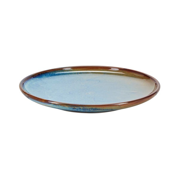 Синя порцеланова чиния, ø 21 cm Space - Bahne & CO