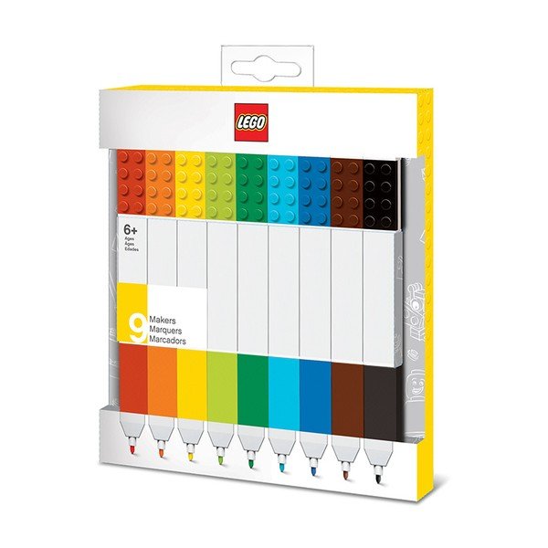 Комплект от 9 флумастера Pyramid International Lego Batman - LEGO®
