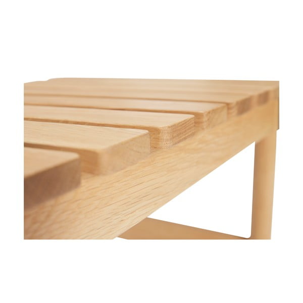 Светлокафява пейка Row – Hübsch-image-3