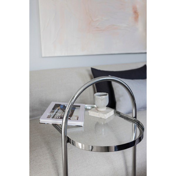 Странична масичка от неръждаема стомана 34,5x51 cm Moves – Mette Ditmer Denmark-image-2