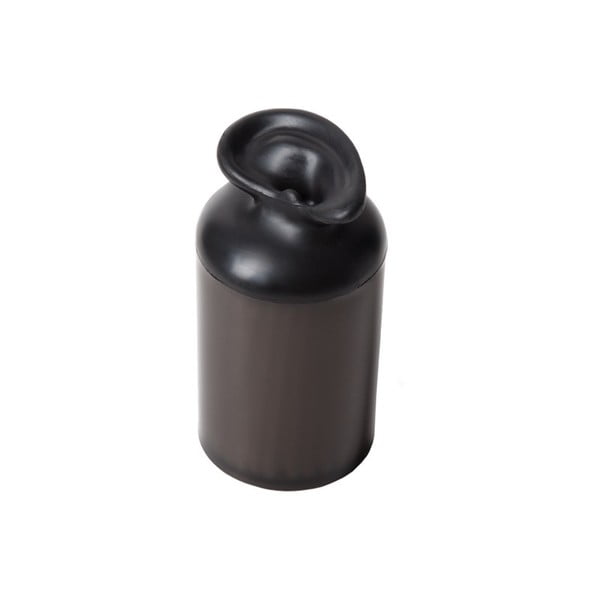 Zásobník vatových tyčinek Ear Container, černý