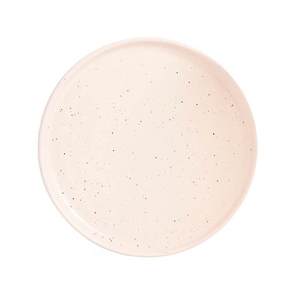 Светлорозова керамична голяма чиния, ø 27,5 cm Dust - ÅOOMI