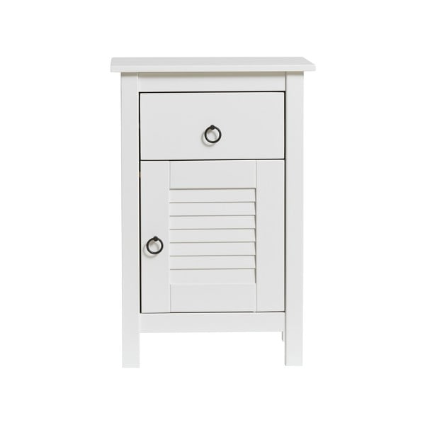 Бяло нощно шкафче Maui, 47 x 69 cm - Marckeric
