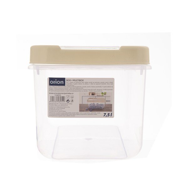 Пластмасова кутия за съхранение с капак 35x20x18 cm Slop – Orion-image-2