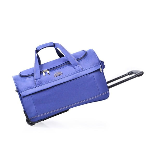 Modrá cestovní taška na kolečkách Hero, 83 l