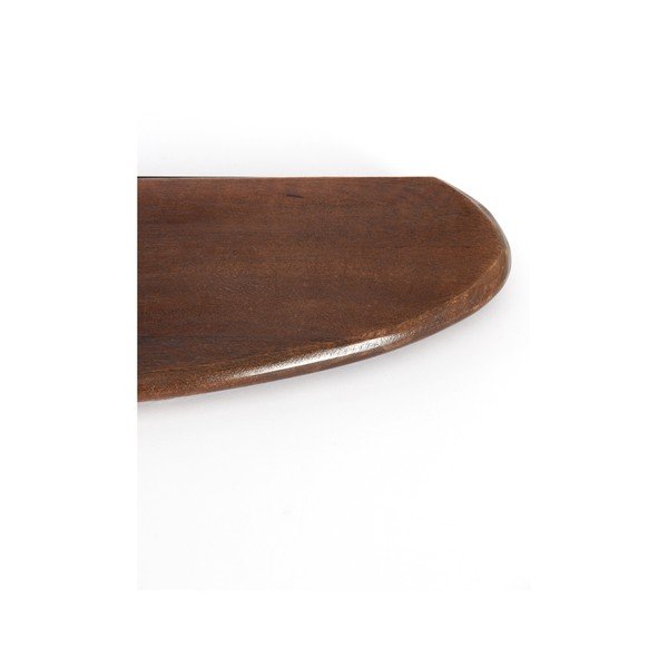 Рафт от кафяво мангово дърво 70 cm Ginosa - Light & Living-image-2