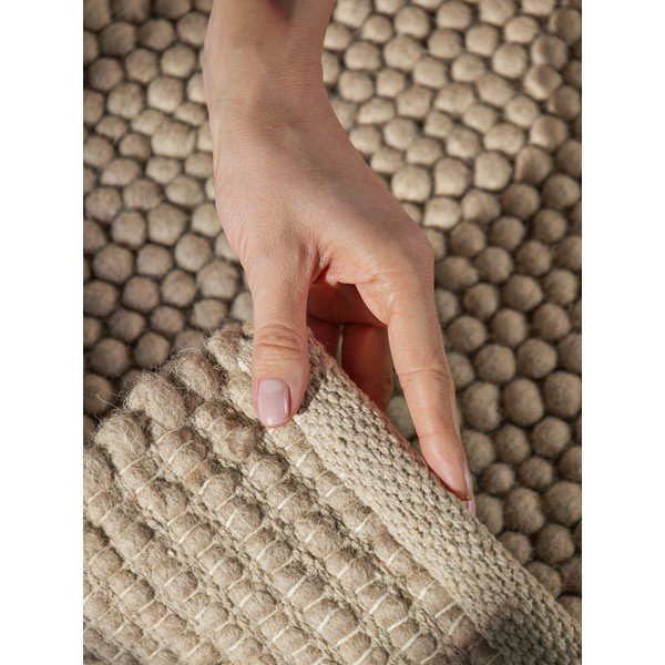 Ръчно изработен вълнен килим в естествен цвят 200x300 cm Richmond Diana – Ted Baker-image-2