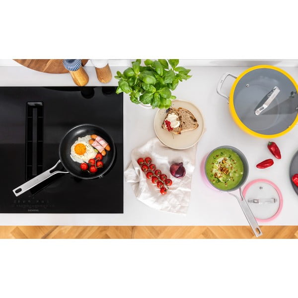 Гърне с капак/с керамично покритие подходящо за индукционен котлон 5,5 l Meda 3.0 – FABINI-image-2