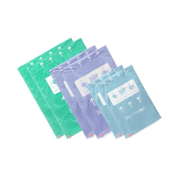 Вакуумни торбички в комплект от 6 бр. Roll Up S/M/L - Compactor-image-4