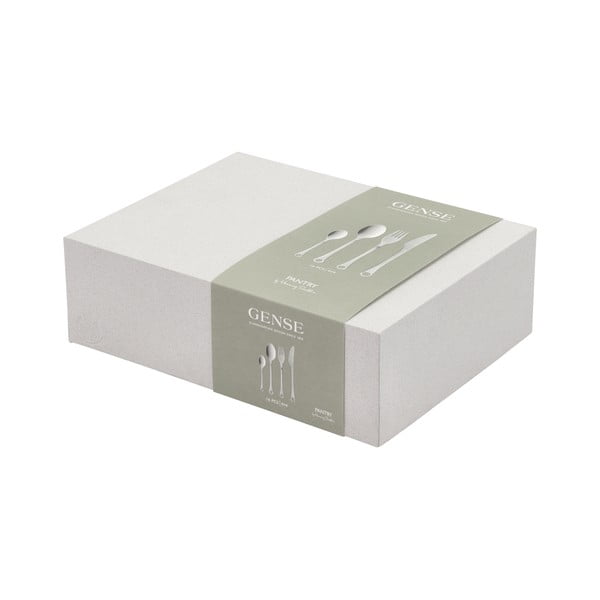 Прибори за хранене от неръждаема стомана в сребрист цвят 16 бр. Pantry – Gense-image-4