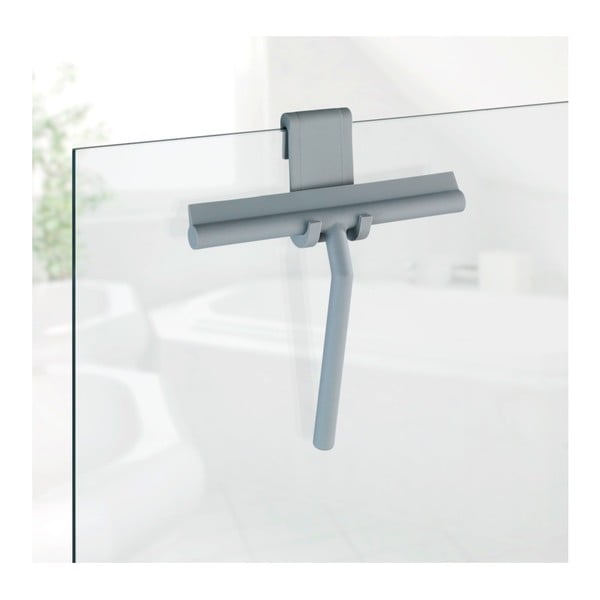 Бяла силиконова чистачка за баня Wenko Mola-image-1