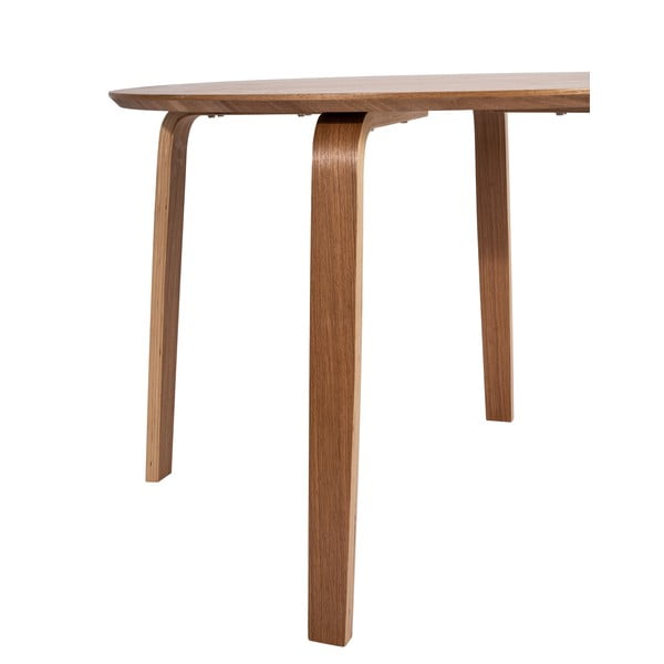 Кръгла маса за хранене от дъб ø 110 cm Lana - Bonami Essentials-image-2