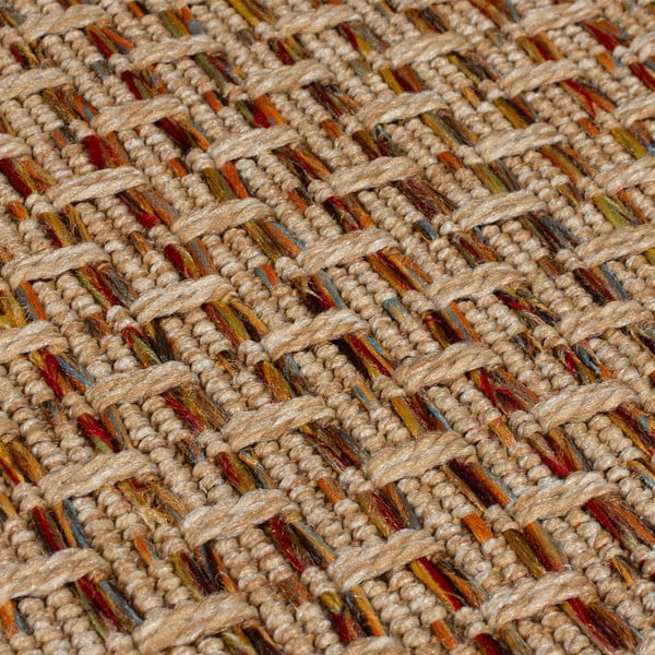 Външен килим в естествен цвят 200x290 cm Nora Diamond – Flair Rugs-image-3