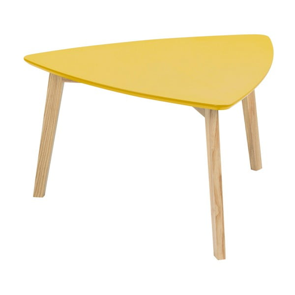 Žlutý příruční stolek Actona Vitis