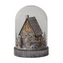 Кафява коледна украса от светодиоди, височина 17,5 см Kupol - Star Trading