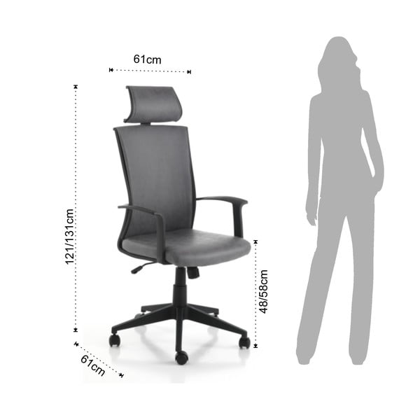 Офис стол Ontario - Tomasucci-image-4