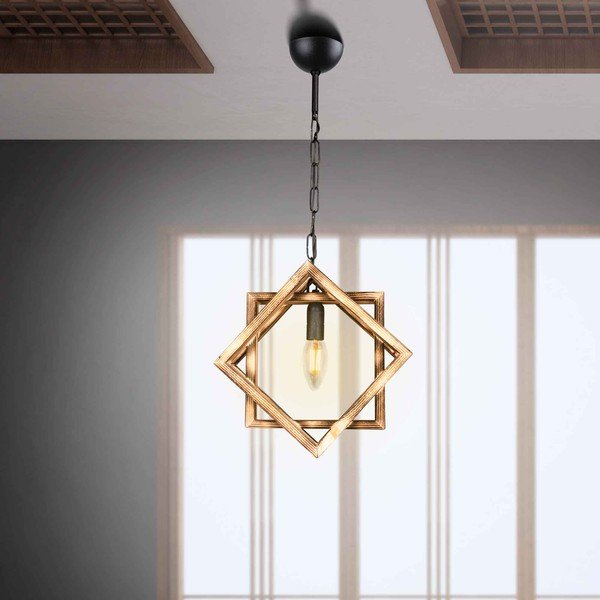 Висяща лампа в естествен цвят Match - Squid Lighting-image-3
