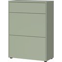 Сиво-зелено матово шкафче 70x99x34 cm Binetto – Germania