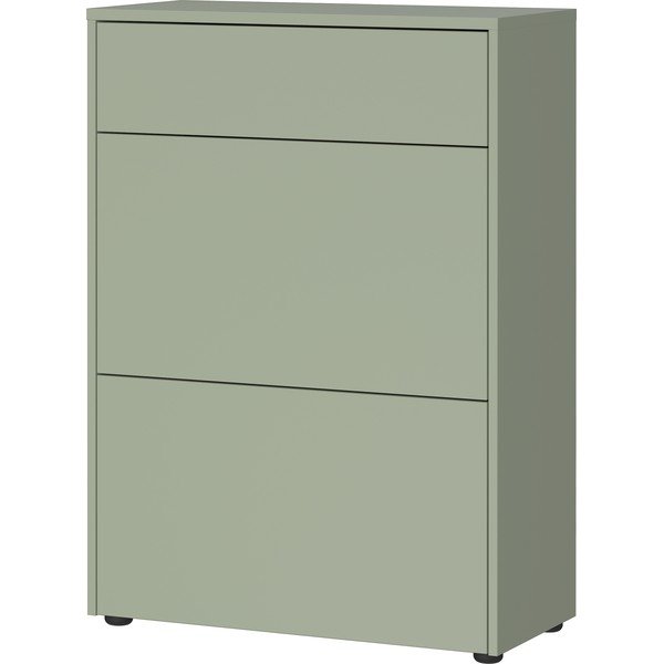 Сиво-зелено матово шкафче 70x99x34 cm Binetto – Germania